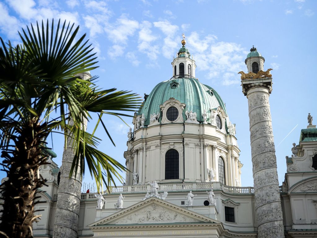 Karlskirche, Wenen, Oostenrijk